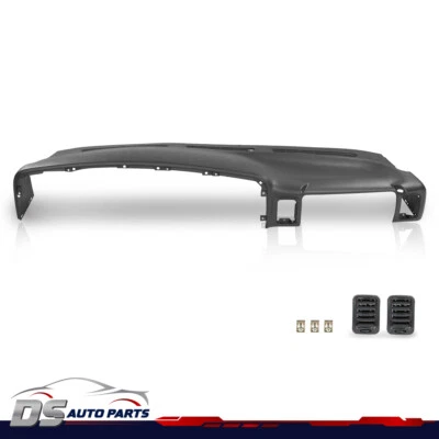 Molded Front Dash Cover Cap Board Fit For 1999-2006 Chevy Silverado Sierra Gray - Image 1 of 4