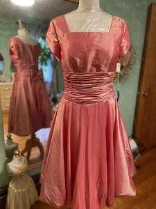 Bella Formals Venus Rose Cocktail Evening Special Occasions Bridesmaid Dress 14 - Picture 1 of 9
