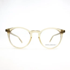 WP 20204 sand Eyeglasses Brown Round Full Rim Frames 48-20-140 - Picture 1 of 8