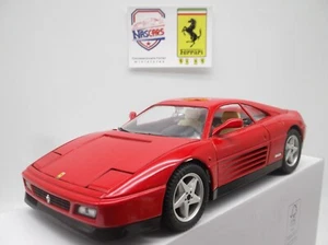 1/18 Ferrari 348 TB 1989 Rouge MIRA - Imagen 1 de 12