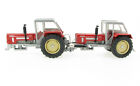 SIKU FARMER CLASSIC 3469 - 2x Schlüter Super 1250 VL Umbau 1:32 Traktor Modell