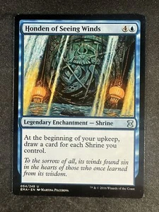 MTG Magic the Gathering 054 Honden of Seeing Winds Eternal Masters Uncommon NM - Picture 1 of 2