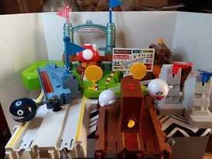 Mario Kart Hot Wheels 2019 Track Parts Lot BOWSER Boo CHAIN CHOMP - Picture 1 of 23