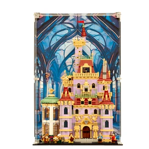 Acryl Vitrine für LEGO® Disney Die Schöne und das Biest Schloss (43263) - Bild 1 von 9