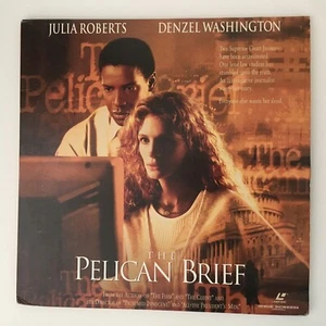 The Pelican Brief 2 Discs Widescreen Laserdisc Julia Roberts Denzel Washington - Picture 1 of 2