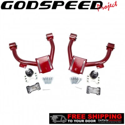 Godspeed Project Adjustable Front Upper Camber ArmsBall Joints For CL 01-03 Foto 1 de 4