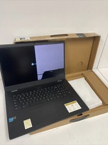 ASUS 17.3" FHD Chromebook, Intel Celeron 4GB RAM 64GB eMMC Grey (Damaged Screen) - Picture 1 of 9