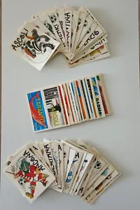 CALCIATORI PANINI 1991/92 - SET COMPLETO 57 FIGURINE IN RASO FUORI RACCOLTA NEW - Imagen 1 de 2