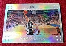 2007-08 Topps Chrome WHITE Orange O'Neal Refractor Rodman Duncan Iverson Parker