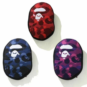 A BATHING APE BAPE HOME Goods COLOR CAMO APE HEAD CUSHION 1H20182048 - Picture 1 of 8