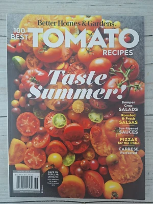 Better Homes & Gardens 100 Best Tomato Recipes September 2023 Magazine Salsas - Imagem 1 de 2
