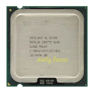 Procesador CPU Intel Core 2 Quad Q9300-2,5 GHz Q9450-2,66 GHz Q9505 LGA 775 - Imagen 1 de 6