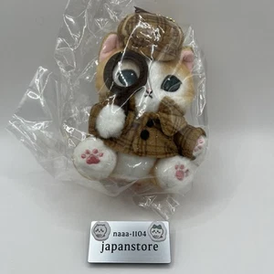 Mofusand Mofumofu Journey Detective Nyan Maskottchen Plüsch Puppe Schlüsselanhänger aus Japan - Bild 1 von 5