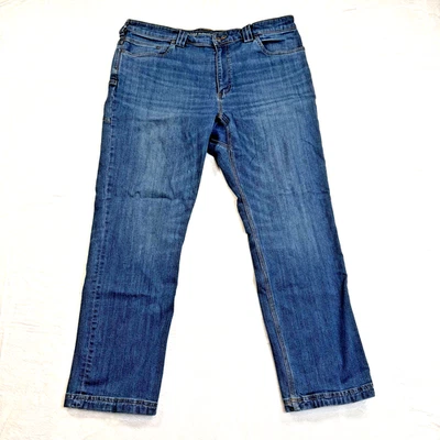 Jeans Duluth Ballroom Doble Flexible Para Hombre Talla 40x32 Azul Elastizado Denim Foto 1 de 4