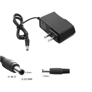 AC 100-240V Adapter DC 12V 2A 1A Power Charger US Plug 5.5mmx2.5mm 50/60Hz 0.3A - Picture 1 of 26