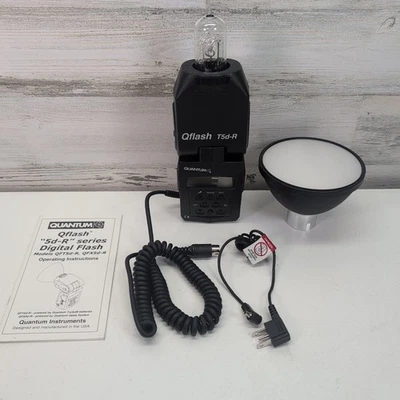 Flash Quantum Instruments Qflash Modelo T5D-R SIN PROBAR con Bombilla y Reflector Foto 1 de 4