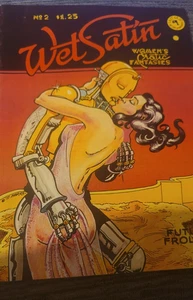Wet Satin Comics #2, Women's Erotic Fantasies - Picture 1 of 4