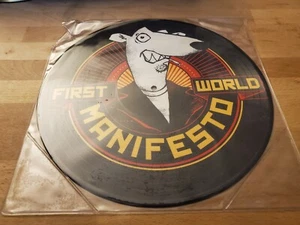 Screeching Weasel "First World Manifesto" Pic Disc LP /100 pressed OOP nofx - Picture 1 of 2