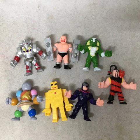 7 Piece Kinnikuman Kinkeshi Muscle Man Colorful Figure Toy Cover