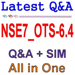 Fortinet NSE 7 - OT Security 6.4 NSE7_OTS-6.4 Exam Q&A+SIM - Picture 1 of 1