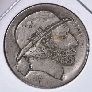 1918 Original Buffalo Hobo Nickel - Picture 1 of 2