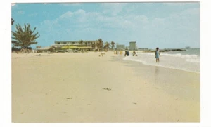 Sarasota, Florida Vintage Postkarte / Lido Beach - Bild 1 von 2