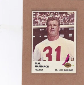 1961 FLEER FOOTBALL MAL HAMMACK #20 CARDINALS NMMT *A28597 - Picture 1 of 1