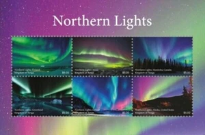 Tonga 2022 - The Northern Lights - Sheetlet - MNH - Picture 1 of 1