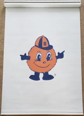 Persianas enrollables de ventana personalizadas Comfortex - Mascota de la Universidad de Syracuse Otto Foto 1 de 3