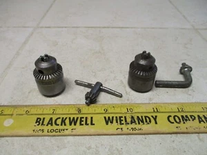 Vintage Lot Jacobs Drill Chuck and Key MC1G61 MC-1 Multi Chuck Machinist Tool - Picture 1 of 7