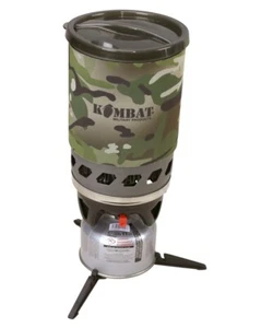 KOMBAT UK CICLÓN ESTUFA COCINA DE GAS 1100 ml OLLA DE COCINA, PIEZO IGNIGTHER CUBIERTA DE CONSTRUCCIÓN - Imagen 1 de 4