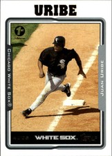 2005 Topps 1st Edition Chicago White Sox Baseball Card #186 Juan Uribe