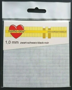 3D-Klebepads 400 Stück schwarz (Foam Pads) 1,0 mm - Bild 1 von 1