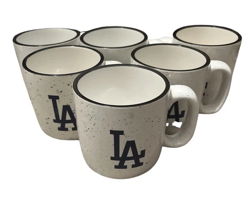 LA DODGERS 15oz CAMPFIRE MUG ( 6 MUG LOT SET) FAST SHIPPING! Cover