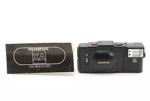 All Works 【Near Mint】 Olympus XA Rangefinder 35mm Film Camera A11 Flash JAPAN - Picture 1 of 9