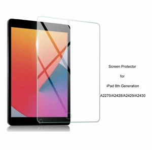 Protector de pantalla de vidrio ultra transparente/templado PET para Apple iPad 8a generación 10,2 pulgadas - Imagen 1 de 3