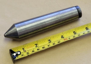 LATHE DEAD CENTER, 6" OAL - Picture 1 of 7