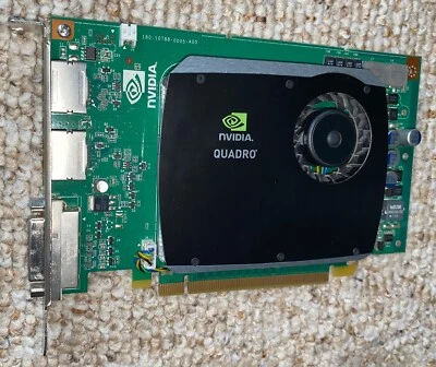 NVIDIA Quadro FX 580 512MB Graphics Card (VCQFX580-PCIE-T) PNY, USED, NVIDIA - Image 1 of 4