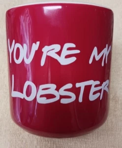 Tazza da caffè You Are my Lobster/Manico a forma di cuore rosso, ottima San Valentino - Foto 1 di 5