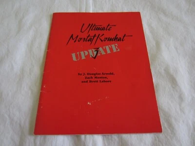 Ultimate Mortal Kombat 3 Update Sandwich Islands Strategy Guide Hint Book RARE - Image 1 of 4