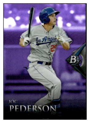 2014 Bowman Platinum #BPCP19 Joc Pederson Chrome Prospects Purple Refractors - Image 1 of 2