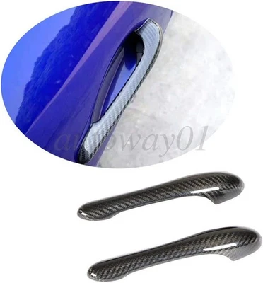 For Maserati GranTurismo GT GTS MC 2008-2019 Carbon Fiber Door Handle Cover Trim - Image 1 of 4