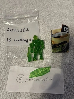 Halo Mega Construx Challenger Series Trans Green Spartan Helioskrill A09116ES - Image 1 of 2