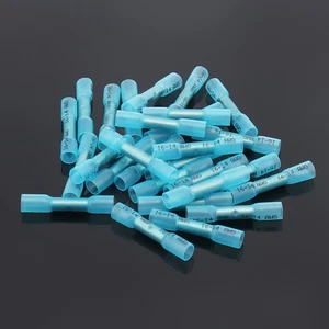 100x Heat Shrink Butt Splice Wire Connector Insulated Waterproof Crimp Terminals - Picture 1 of 7