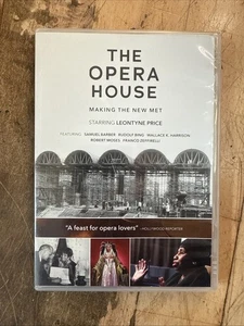 The Opera House Making The New Met (DVD 2017) Leontyne Price - No Scratches - Imagen 1 de 4