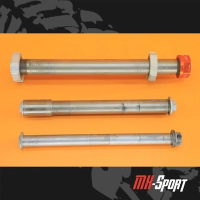15-22 2016 KTM 250 SX-F OEM ejes de rueda delantera trasera eje basculante brazo eje perno Foto 1 de 4