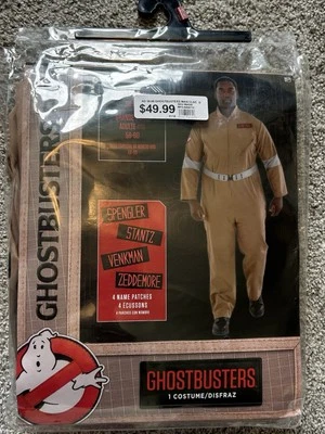 Disfraz de Cazafantasmas para Adultos Mono con Licencia con Parches con Nombre Adulto Plus 4XL NUEVO Foto 1 de 4