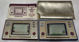 Nintendo Game ＆ Watch Fire / Chef with Manual ＆ Original Case Japan