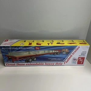 1/25 Great Dane Extendable Heavy Duty Flatbed Trailer - Picture 1 of 4