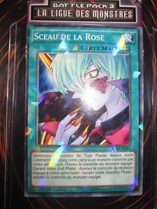 YU-GI-OH! SHATTERFOIL SCEAU DE LA ROSE BP03-FR160 NEUF MINT FRANCAIS - Imagen 1 de 1